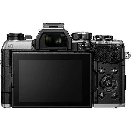 1025008_A.jpg - OM SYSTEM OM-5 Mark II Mirrorless Camera with 12-45mm f/4 Lens (Silver) - Image 1