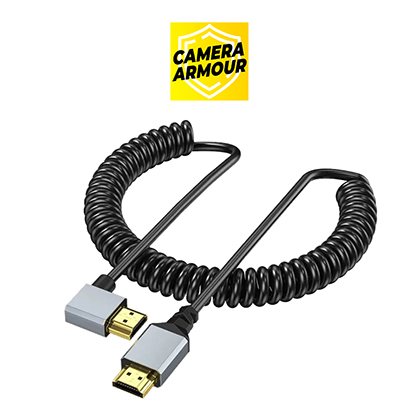 Best image for Camera Armour Coiled Right HDMI to HDMI Cable
