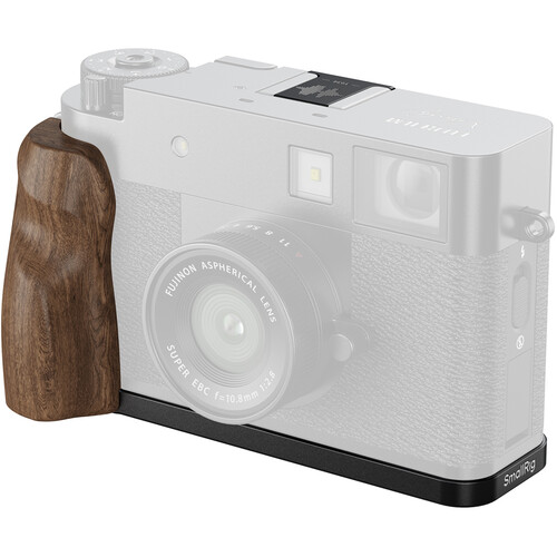 Best image for SmallRig L-Shaped Mount Plate with Wooden Handle for FUJIFILM X half Black 5224