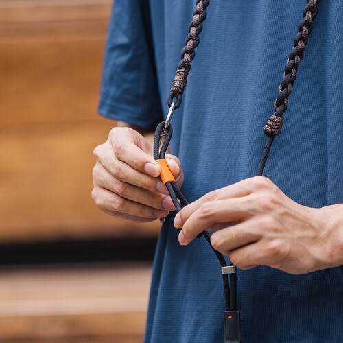 1025298_D.jpg - PGYTECH LinkGo Phone Photography Braided Strap (Coral Pink) - Thumbnail 4