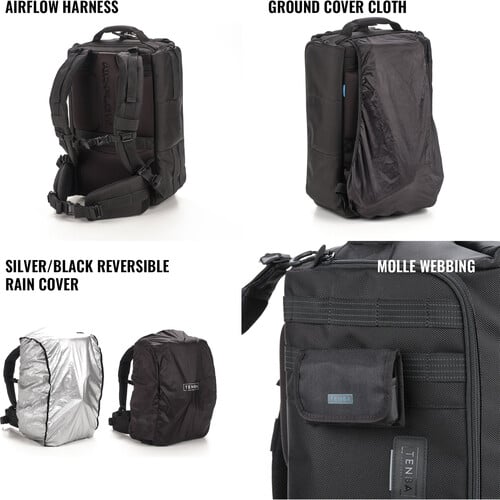 1025318_D.jpg - Tenba Cineluxe V2 Backpack 21 (Black, 29L) - Image 4