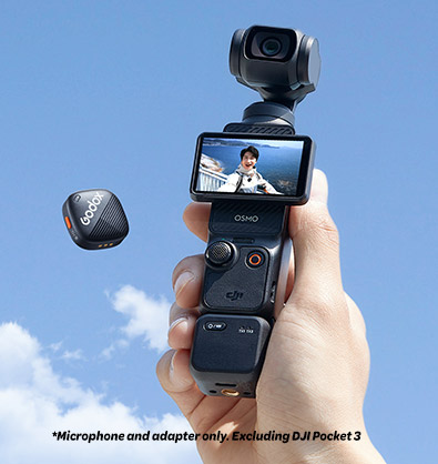 Godox Cube-OP3 1-Person Wireless Microphone for DJI Osmo Pocket 3 - Best Available Image