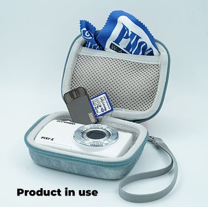 1025538_A.jpg - Camera Armour Mini Camera Case Denim - Thumbnail 1