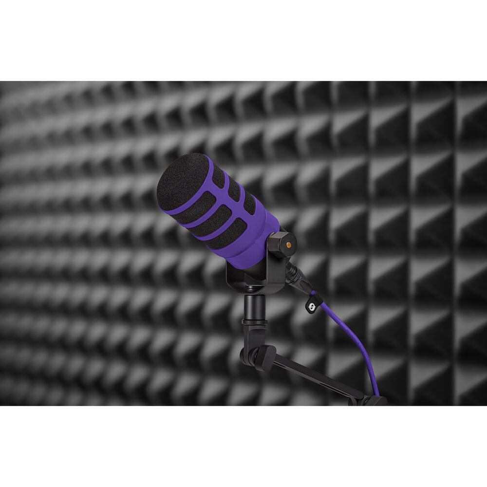 1025828_B.jpg - RODE WS14 Pop Filter for PodMic (Purple) - Image 2