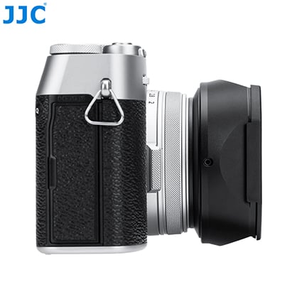 1025858_A.jpg - JJC Lens Hood Fujifilm X100 VI Black - Image 1
