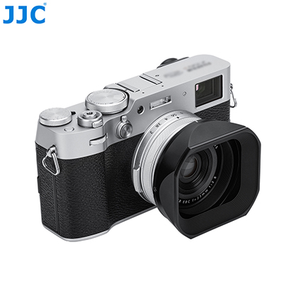 1025858_C.jpg - JJC Lens Hood Fujifilm X100 VI Black - Thumbnail 3