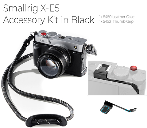 SmallRig X-E5 Leather Case Kit Black - Best Available Image