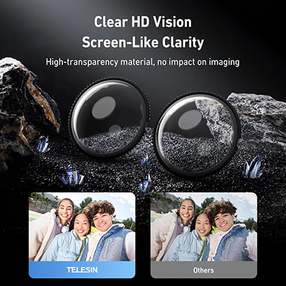 1025898_A.jpg - Telesin Dual Lens Protection Set For Insta360 X5 - Thumbnail 1
