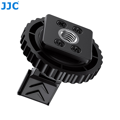 1025928_A.jpg - JJC Cold Shoe Adapter for Wireless Mic - Image 1