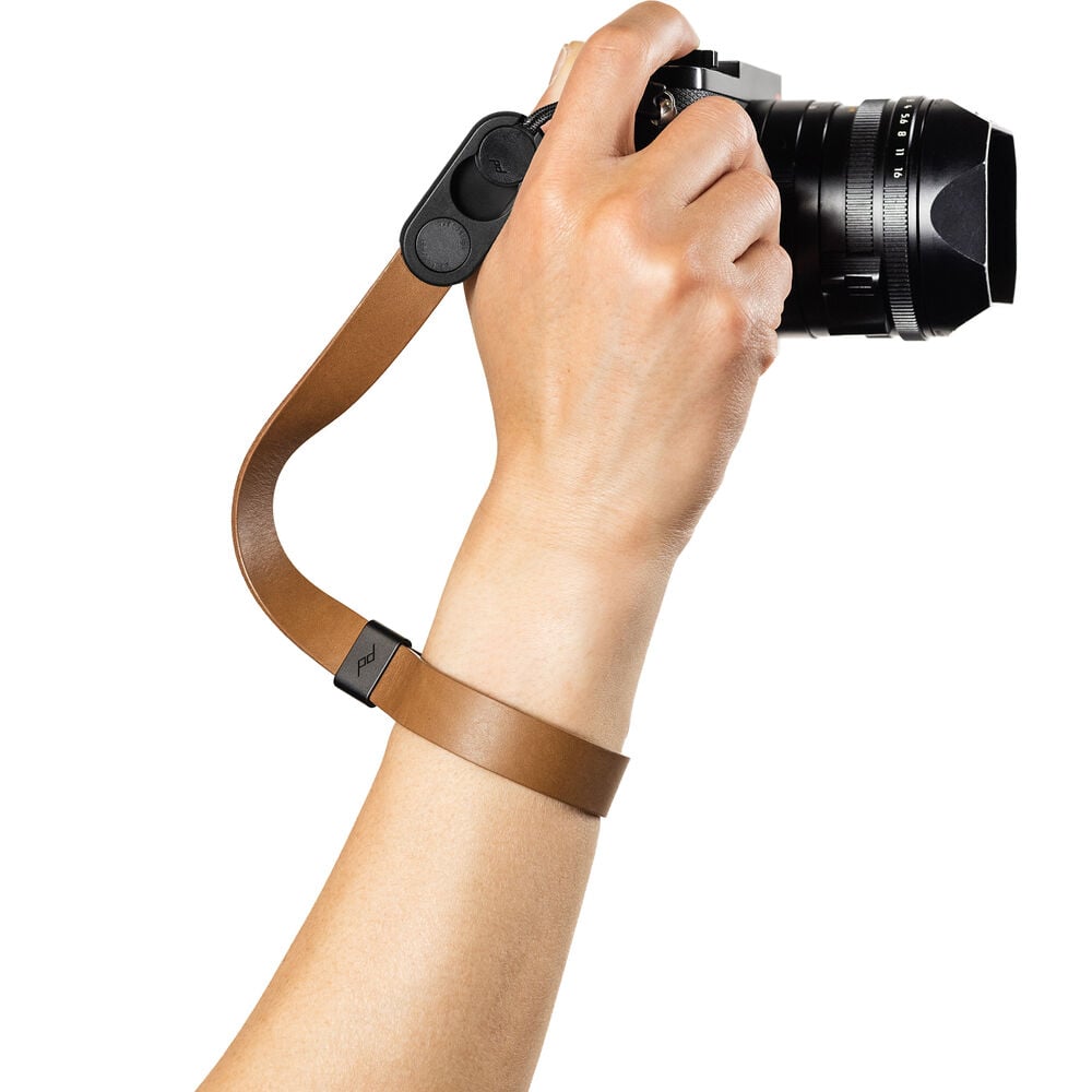 Best image for Peak Design Cuff Leather Camera Wrist Strap (Tan)