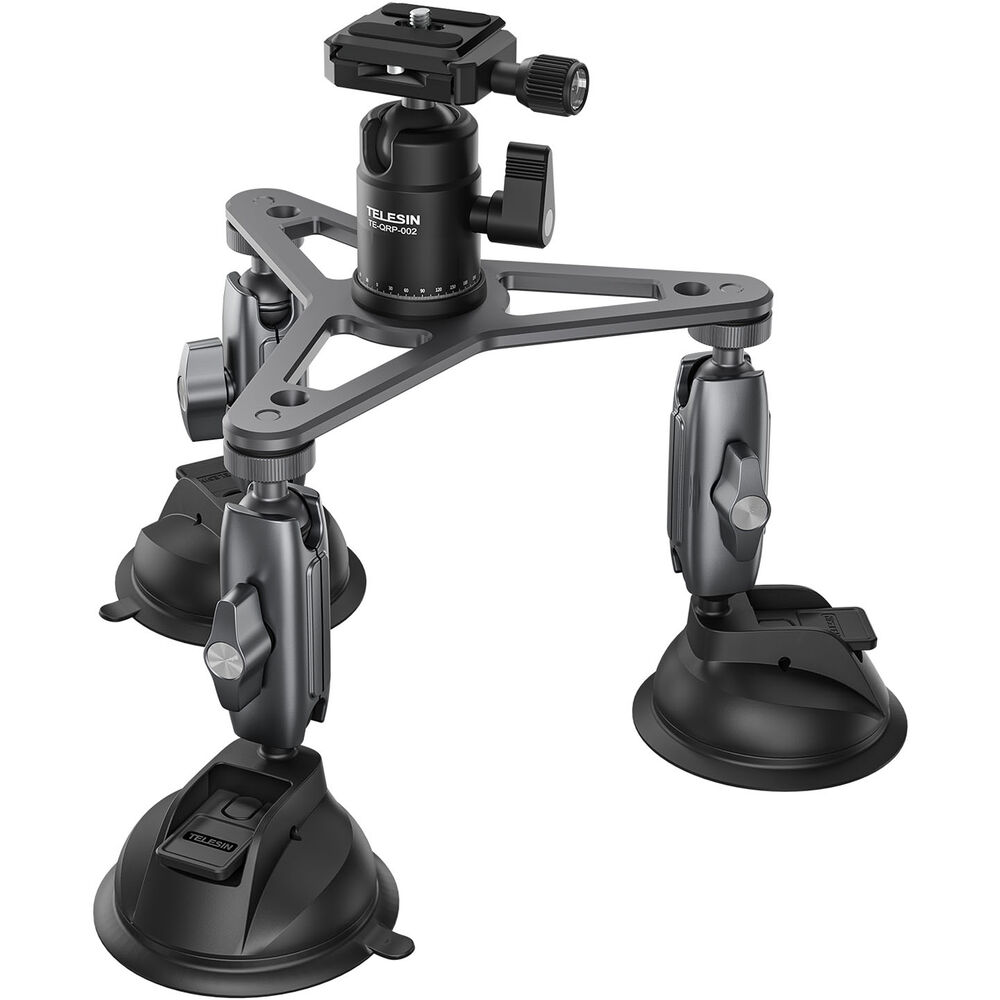 Best image for Telesin Triple Suction Cup Camera Mount