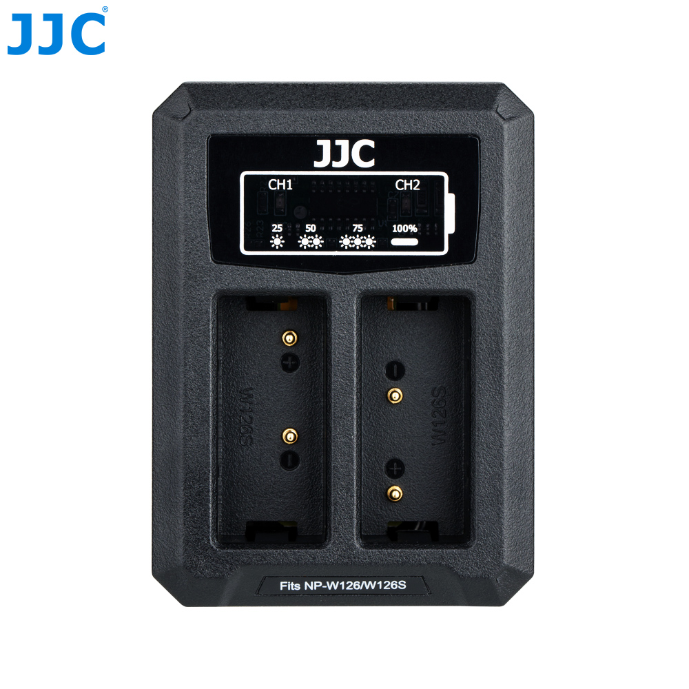 JJC Multi-Battery Charger for Fujifilm W126 - Best Available Image