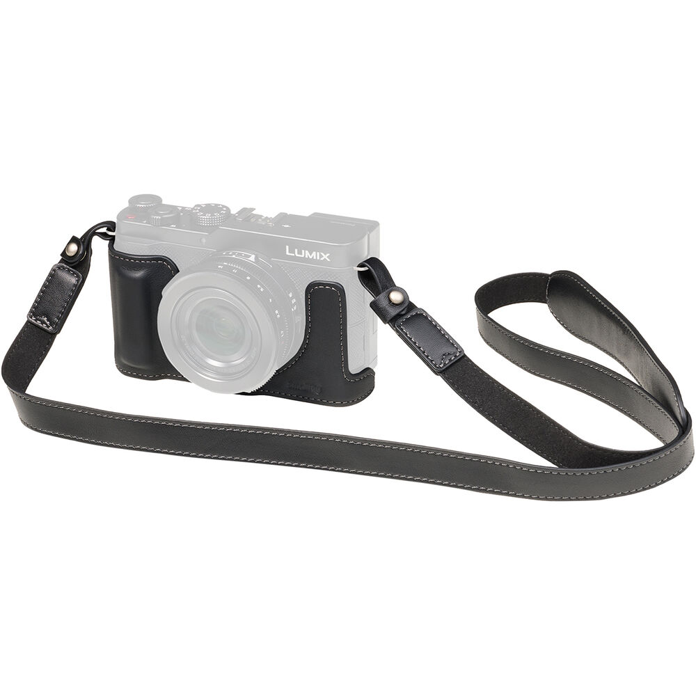 SmallRig Panasonic LUMIX L10 Half-Case with Shoulder Strap (Black) 6274 - Best Available Image