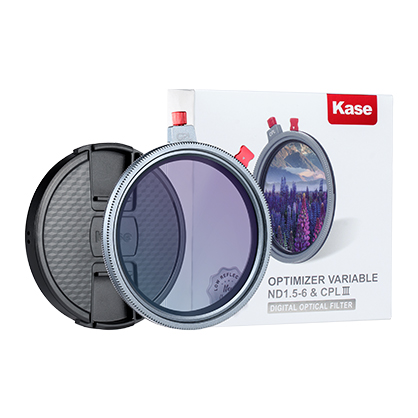 Best image for Kase Screw-in Variable ND  &  CPL Filter 1.5-6 stop MK III 62mm (67mm Cap)