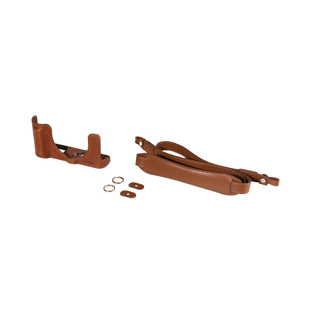 1026708_A.jpg - SmallRig Panasonic LUMIX L10 Half-Case with Shoulder Strap (Brown) 6275 - Image 1