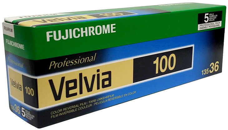 Velvia 100 135/36exp (5 Roll Pack) - Best Available Image
