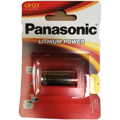 PANASONIC CR123A BATTERY - Best Available Image