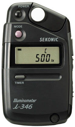 SEKONIC i- 346 ILLUMINOMETER (LUX/FC) - Best Available Image