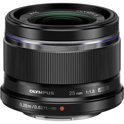 OLYMPUS AF 25mm f1.8 Prime lens - Black