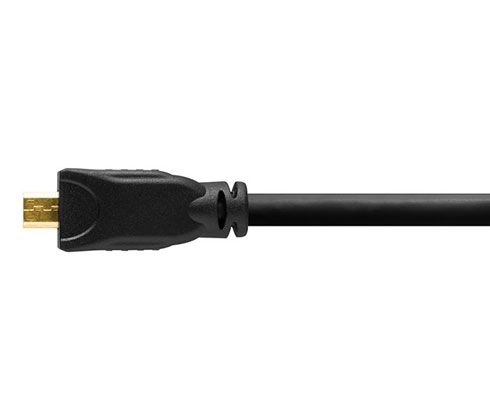 1010799_B.jpg - TetherPro HDMI Micro to HDMI Cable 3 feet BLACK - Thumbnail 2