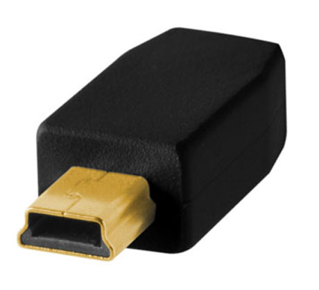 1011399_A.jpg - Tether Tools Pro USB 2.0 AM Mini B Black