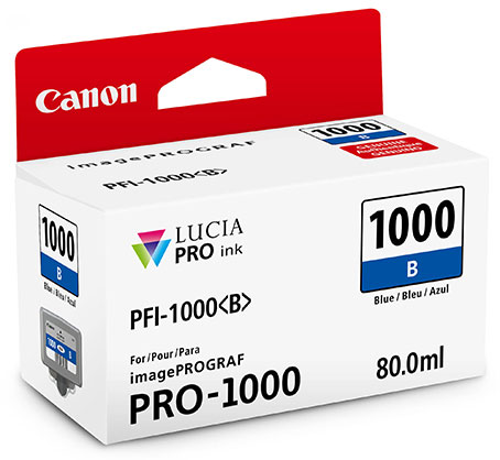 Canon PFI-1000B Blue Ink Prograf 1000