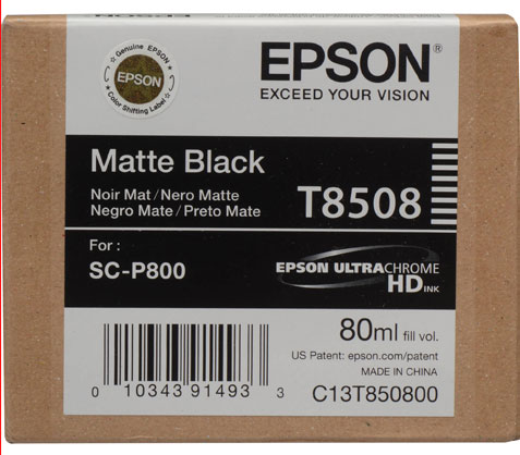 Epson T8508 80ml Matte Black SC-P800 - Best Available Image