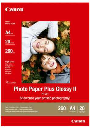 Canon Photo Plus Glossy Photo II A4(20)