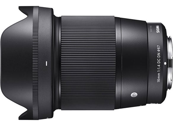 1014109_A.jpg - Sigma Sony E 16mm f1.4 DC DN Contemporary Lens - Image 1