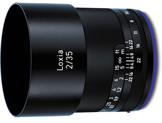 Zeiss Loxia 35mm f/2.0 Lens for Sony E - Best Available Image