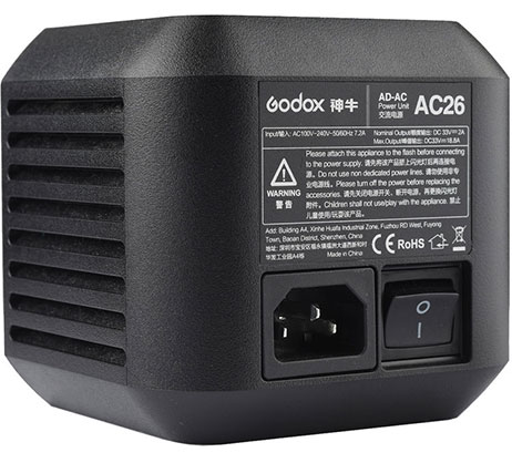 Best image for Godox AC Adapter for AD600Pro Flash AC26