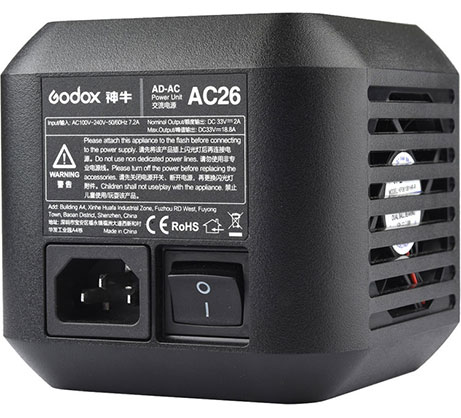 1014819_B.jpg - Godox AC Adapter for AD600Pro Flash AC26