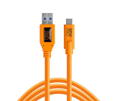 Best image for Tether Pro USB 3.0 to USB-C 15 feet (4.6m) Orange