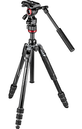 Manfrotto Befree Live Aluminum Video Tripod