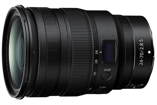 Nikon NIKKOR Z 24-70mm f2.8 S Lens + $250 Cashback