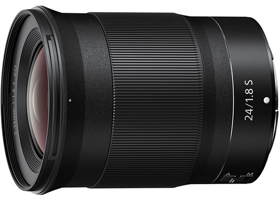 Nikon NIKKOR Z 24mm f/1.8 S Lens - Best Available Image