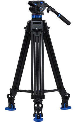 Benro Dual-Tube Alum Video Tripod with S7 Head - Best Available Image