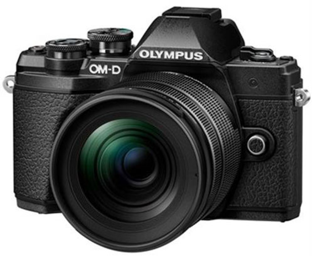 Olympus OM-D E-M5 III camera with 12-45 lens kit Black