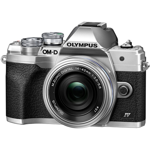 Olympus E-M10 Mark IV with 14-42mm Lens Silver