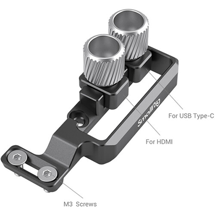 1016699_A.jpg - SmallRig HDMI and USB-C Cable Clamp for EOS R5 and R6 Cage 2981
