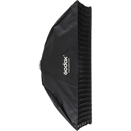 Godox Softbox with Bowens Speed Ring and Grid (13.8 x 63") 35x160cm - Best Available Image