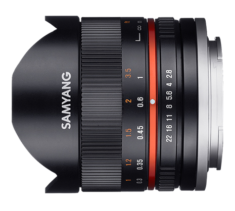 Samyang 8mm F2.8 II UMC Sony E Black