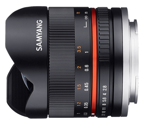 Samyang 8mm F2.8 II UMC Sony E Black Samyang 8mm F2.8 Sony E