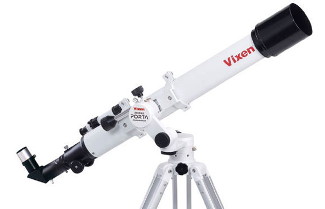 1017329_A.jpg - Vixen Optics A70Lf 70mm f/13 Achro Refractor AZ Telescope with Mobile Porta Moun - Image 1