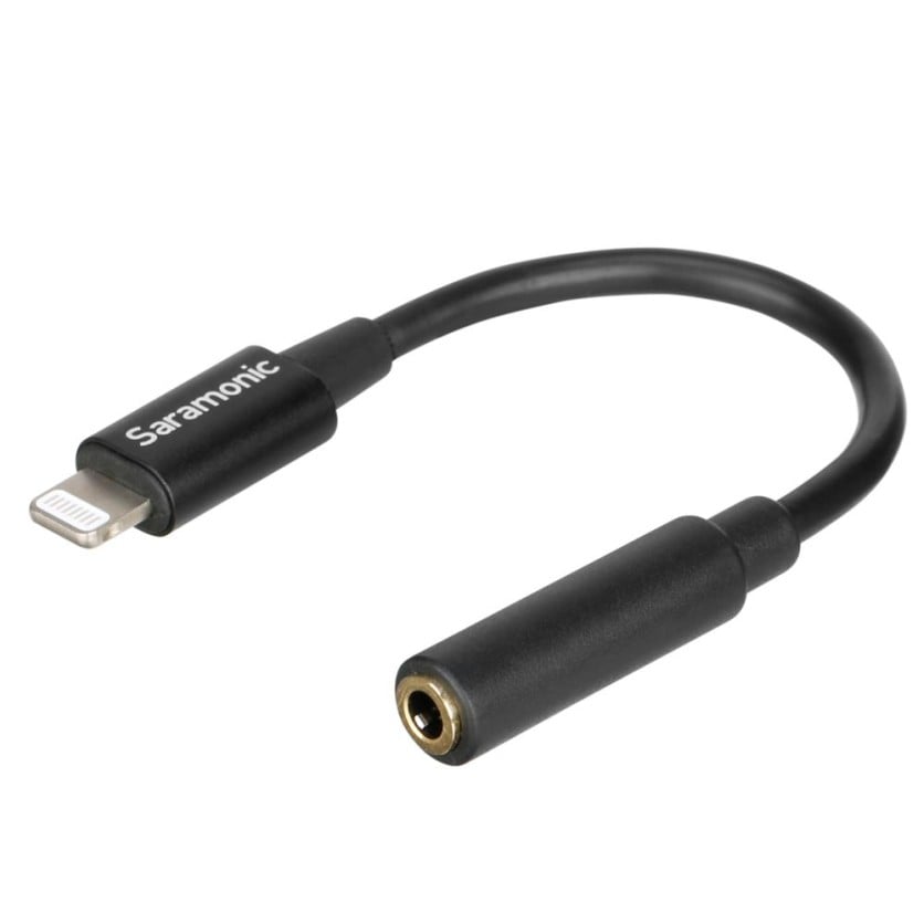 Saramonic SR-C2002 3.5mm TRRS To Lightning Cable 7.6cm