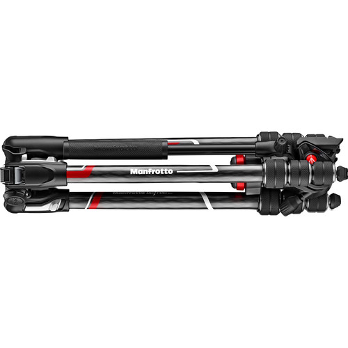 1018269_D.jpg - Manfrotto Befree Live Carbon Fiber Video Tripod Kit with Twist Leg Locks - Image 4