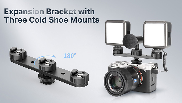 Ulanzi PT-23 Cold Shoe Expansion Bracket - Best Available Image
