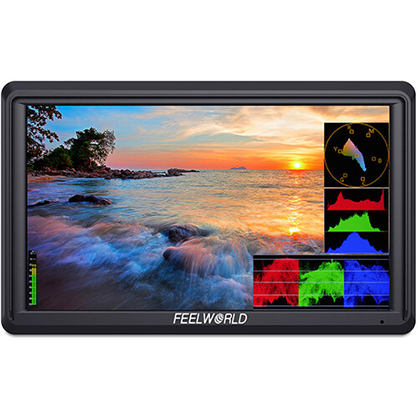FeelWorld FW568 V3 6 Inch Camera Monitor with Waveform LUTS Peaking Focus