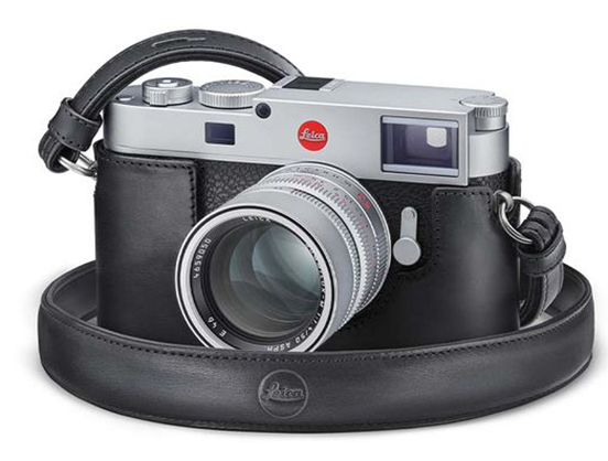 Leica Carry Strap Leather M11 Black - Best Available Image
