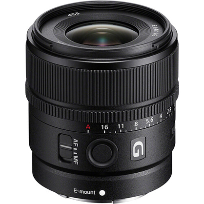 Sony E 15mm f/1.4 G Lens - Best Available Image